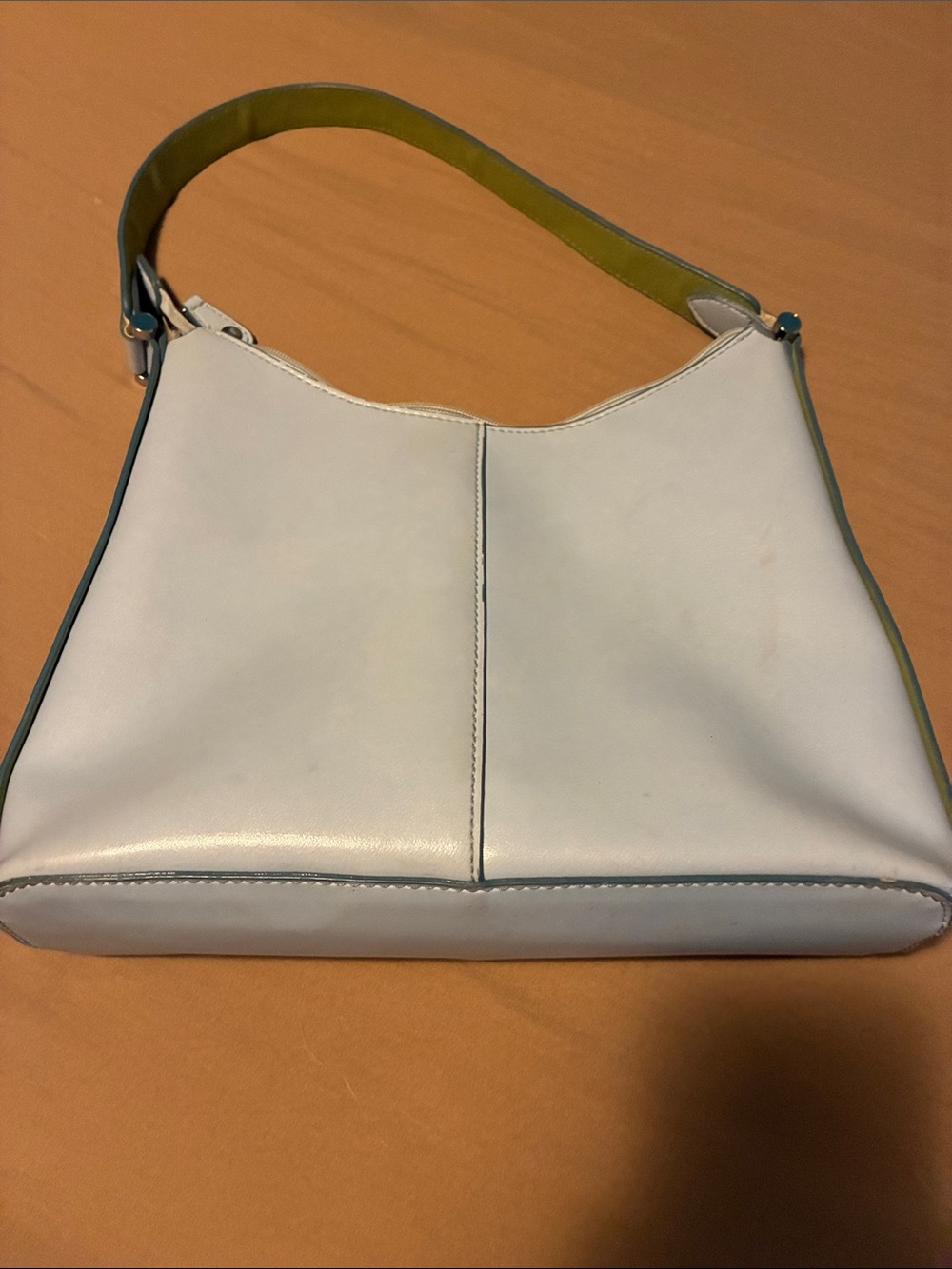 Mondani light blue shoulder bag